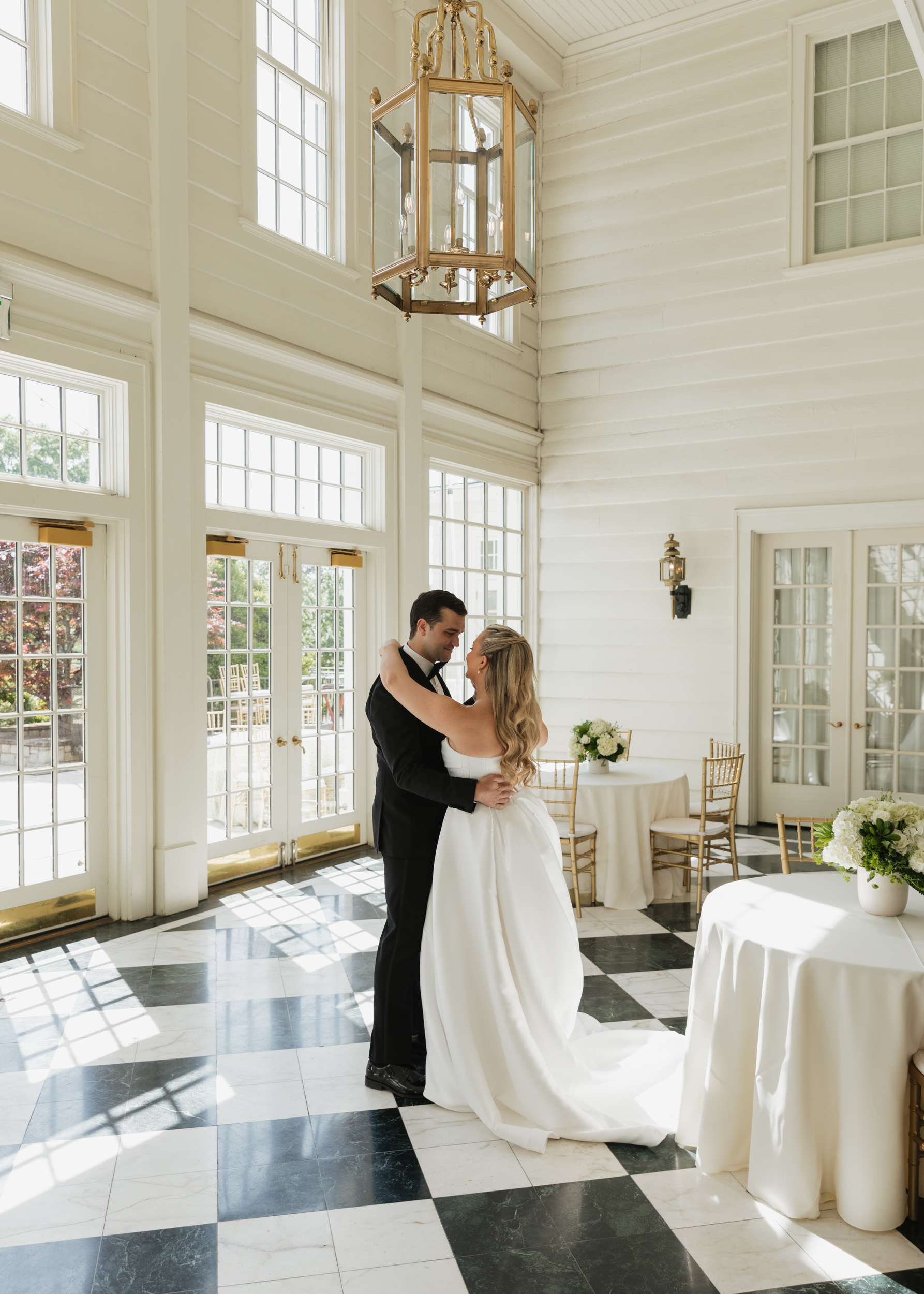 27 hannah & harrison candlelit wedding at belle meade country club